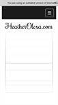 Mobile Screenshot of heatherolexa.com